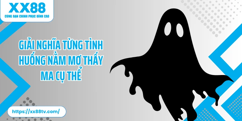 Giải nghĩa từng tình huống nằm mơ thấy ma cụ thể